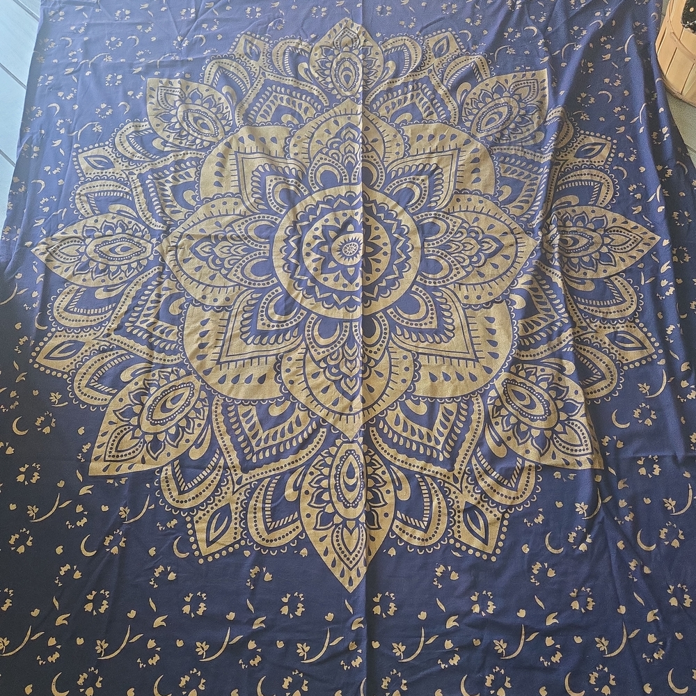🌙‎ Bohemian Mandala Tapestry